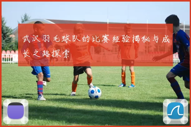 武汉羽毛球队的比赛经验揭秘与成长之路探索